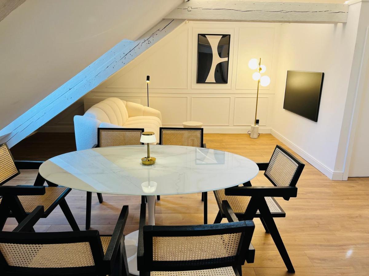 שטרסבורג Chez Sandrine, Mon Appartement Elegant + Parking מראה חיצוני תמונה
